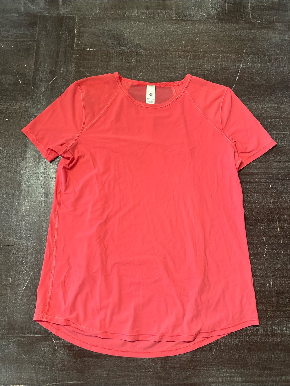 lululemon athletica Coral Short-Sleeve Performance Tee